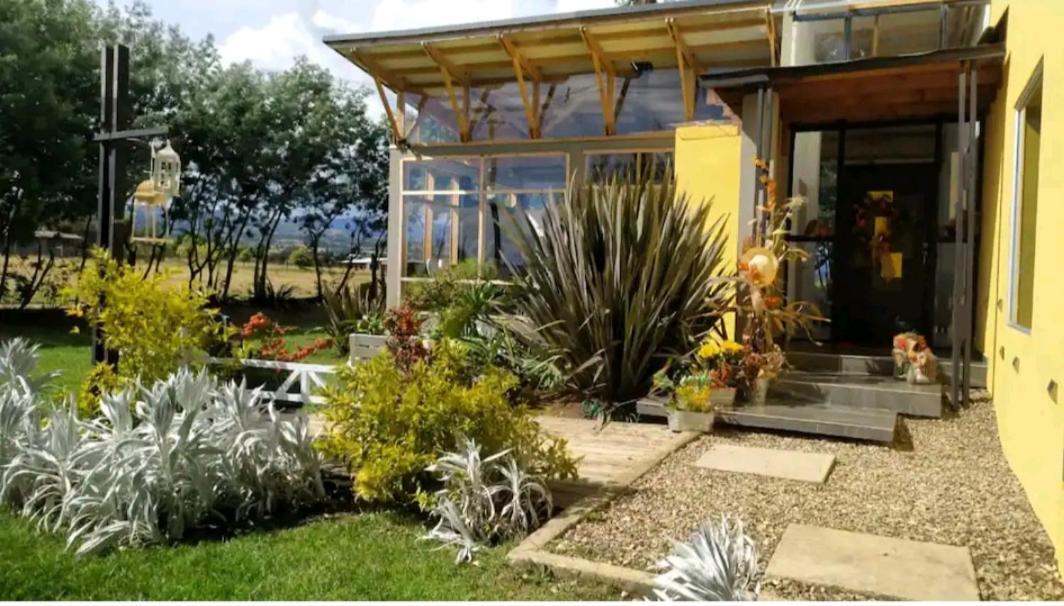 Amonita casa Campestre, vía Tunja Paipa Vila Exterior foto